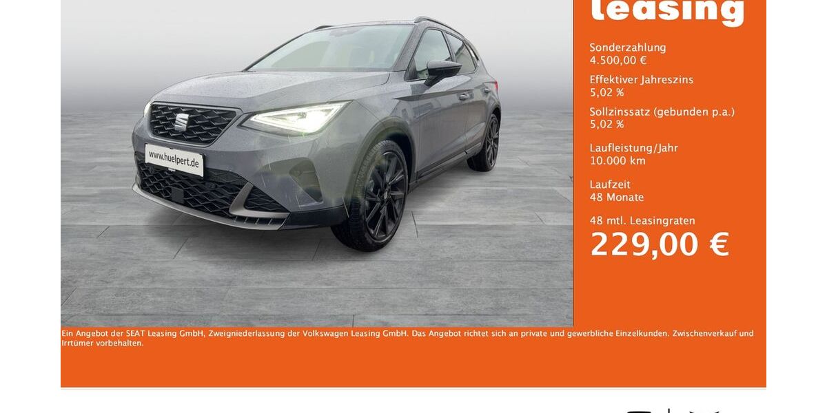 Seat Arona 2.975 km 27.444 &euro; Dortmund 44379