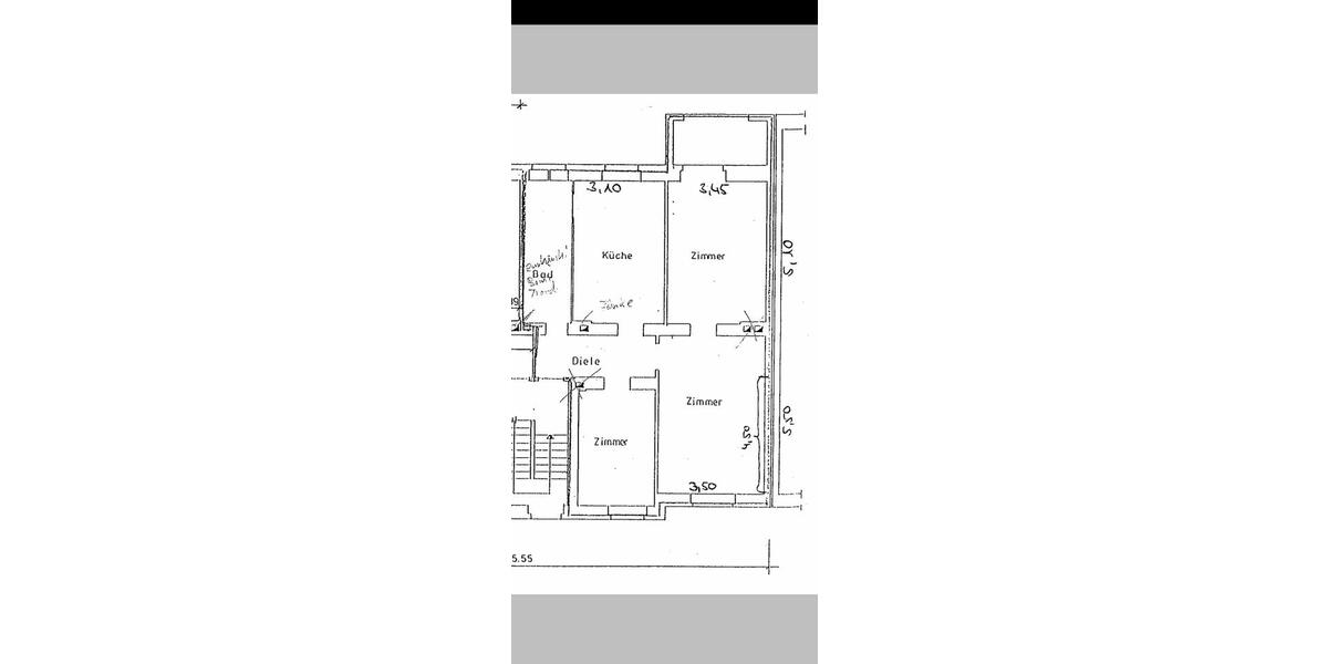 Etagenwohnung Gelsenkirchen Gelsenkirchen-Mitte - 3 Zimmer, 80 m&sup2;, 190.000&euro; | Angebot:26576067