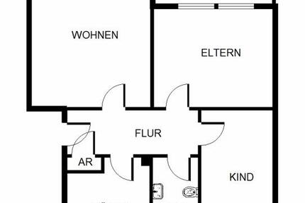 Neue Wohnung, neues Glück! 3,5-Zi.-Wohnung in Stadtlage 3 zimmer