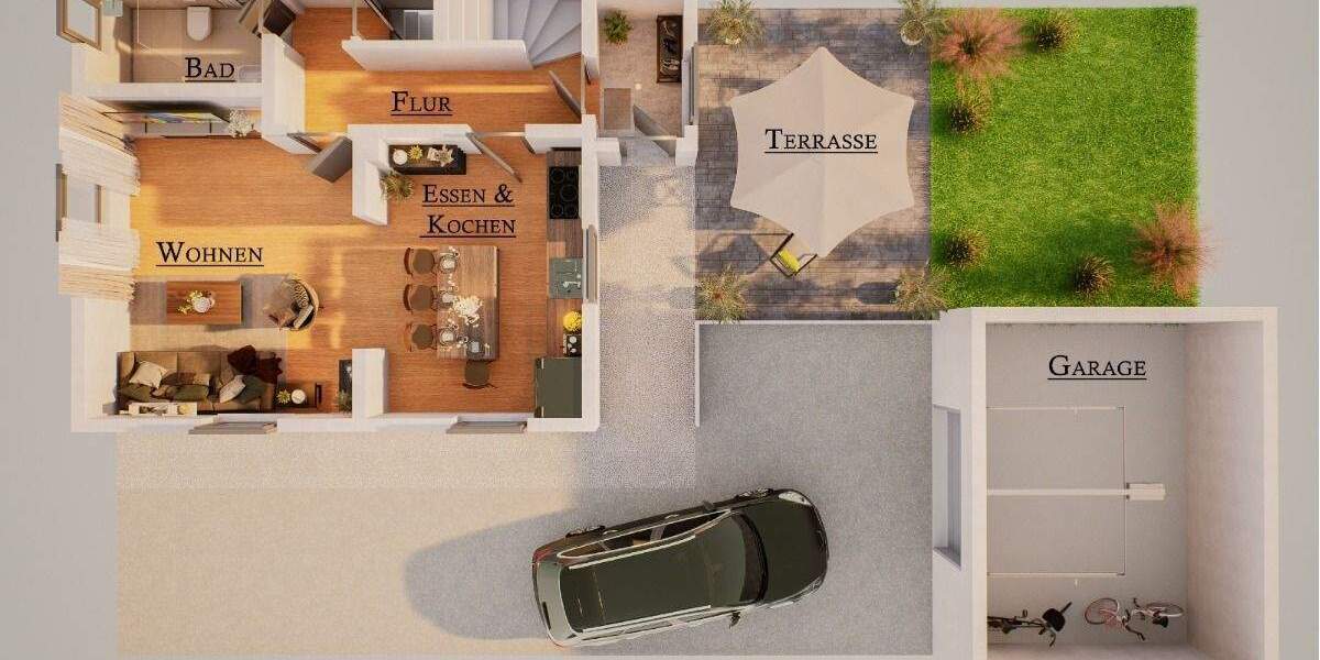 Doppelhaushälfte Dortmund Lindenhorst - 3 Zimmer, 86 m&sup2;, 249.000&euro; | Angebot:24386323