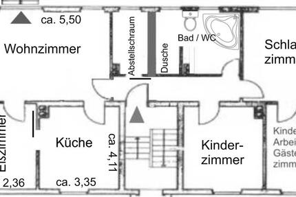 Wohnung Dortmund Huckarde - 4 Zimmer, 110 m&sup2;, 1.350&euro; | Angebot:24577464