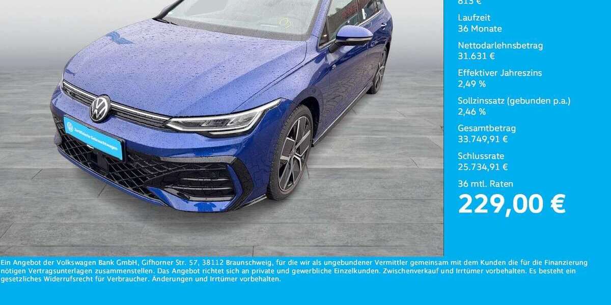 VW Golf Variant 8.724 km 32.444 &euro; Dortmund 44141