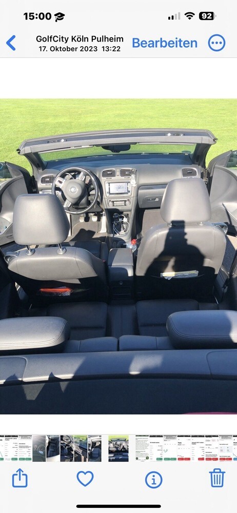 VW Golf VI Cabriolet 153.000 km 8.900 € Wuppertal 42275