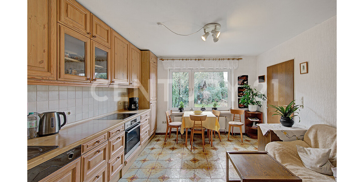 Gartenparadies mit kleiner Doppelhaushälfte 3 zimmer