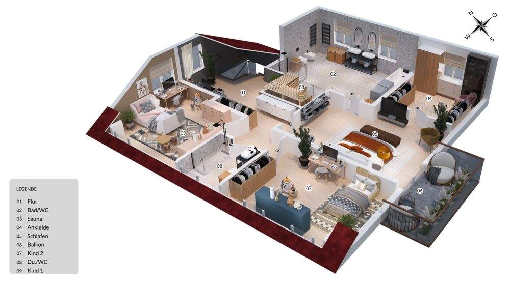 Einfamilienhaus Dortmund Oespel - 5 Zimmer, 252 m&sup2;, 1.049.000&euro; | Angebot:23823664