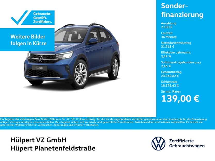 VW Taigo 11.627 km 23.279 € Dortmund 44379