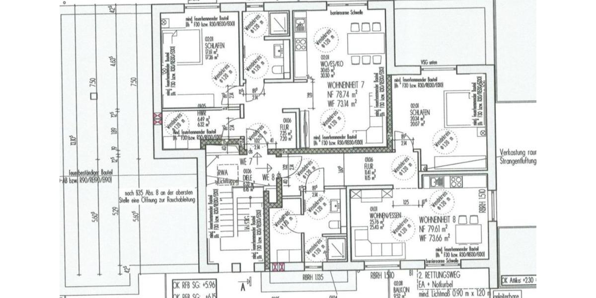 Etagenwohnung Holzwickede - 21 Zimmer, 600 m&sup2;, 1.000&euro; | Angebot:24572301