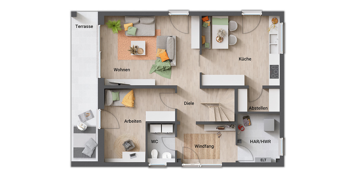 Mehrfamilienhaus, Wohnhaus Iserlohn Wermingsen - 6 Zimmer, 156 m&sup2;, 584.100&euro; | Angebot:23882488