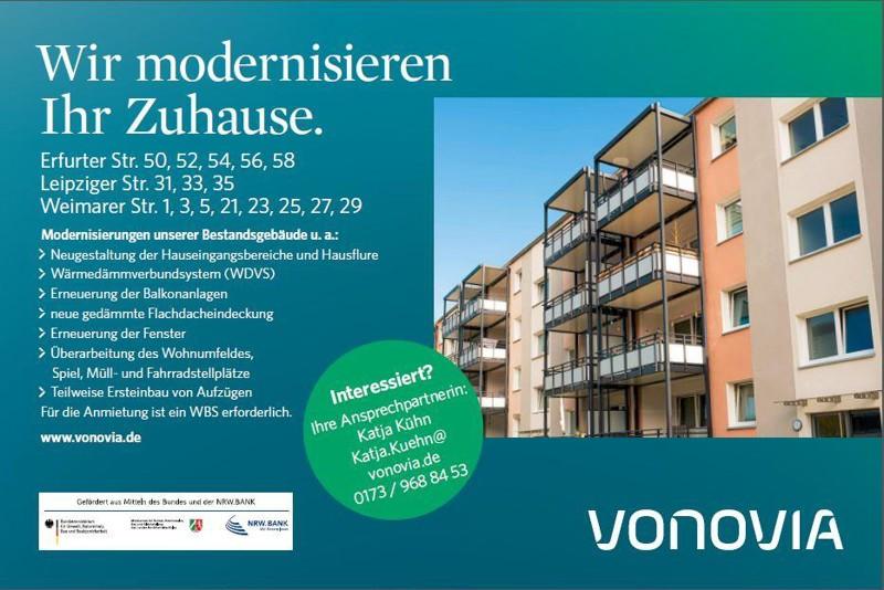Etagenwohnung Castrop-Rauxel Deinighausen - 3 Zimmer, 73 m&sup2;, 450&euro; | Angebot:24634646