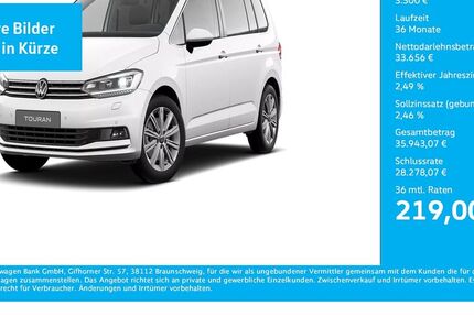 VW Touran 9.605 km 35.149 € Dortmund 44379