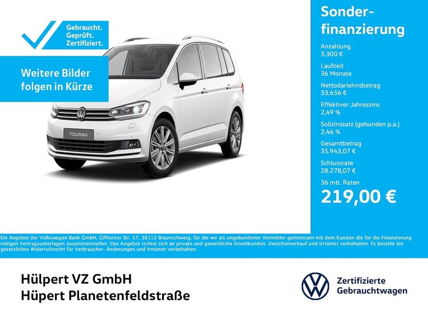 VW Touran 9.605 km 35.411 € Dortmund 44379