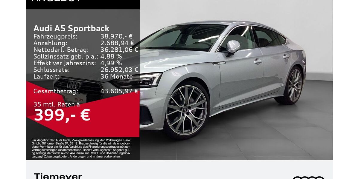 Audi A5 39.996 km 38.420 &euro; Bochum 44809