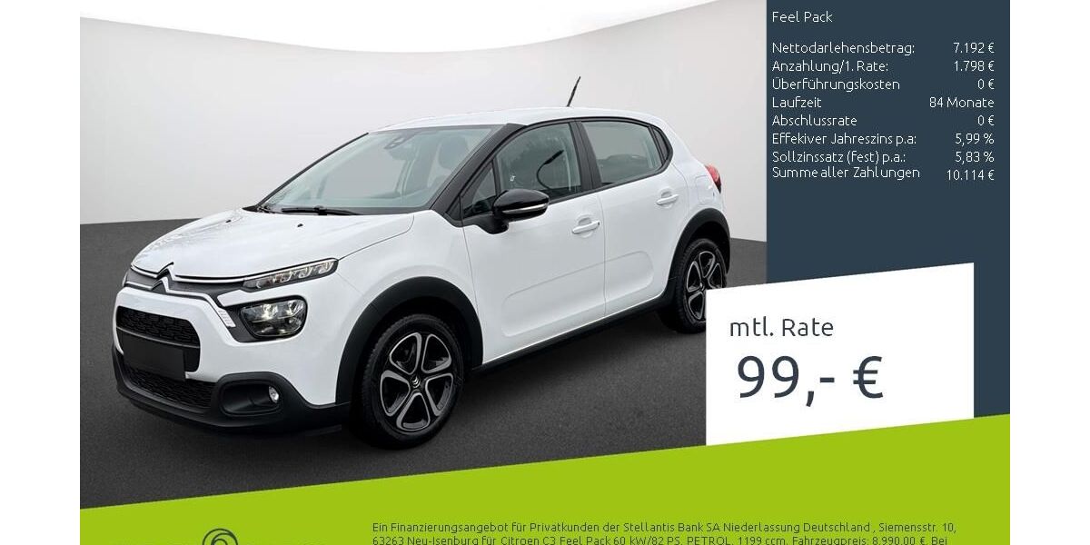 Citroen C3 59.470 km 8.990 &euro; Dortmund 44263