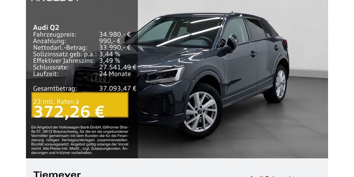 Audi Q2 29.638 km 33.980 &euro; Bochum 44809