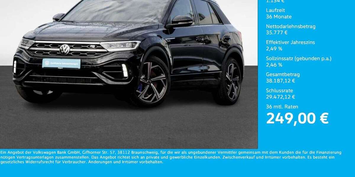 VW T-Roc 7.857 km 36.911 &euro; Bergkamen 59192