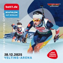 bett1.de Biathlon WTC auf Schalke 2025 28.12.2025 VELTINS-Arena
