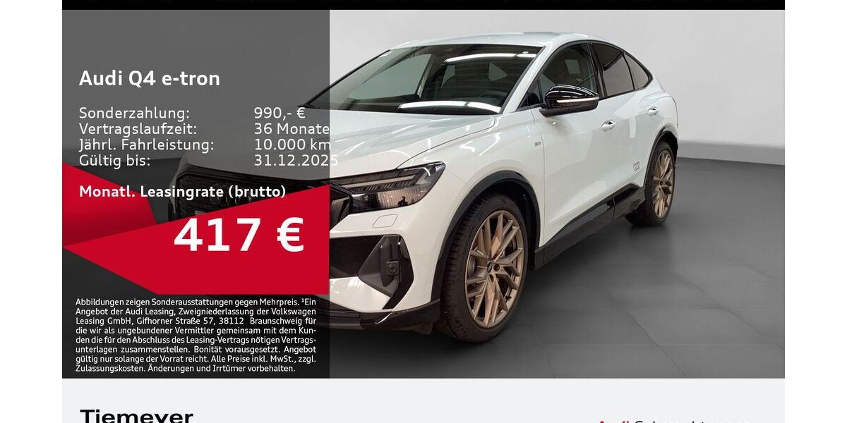 Audi Q4 e-tron 7.960 km 48.390 &euro; Bochum 44809