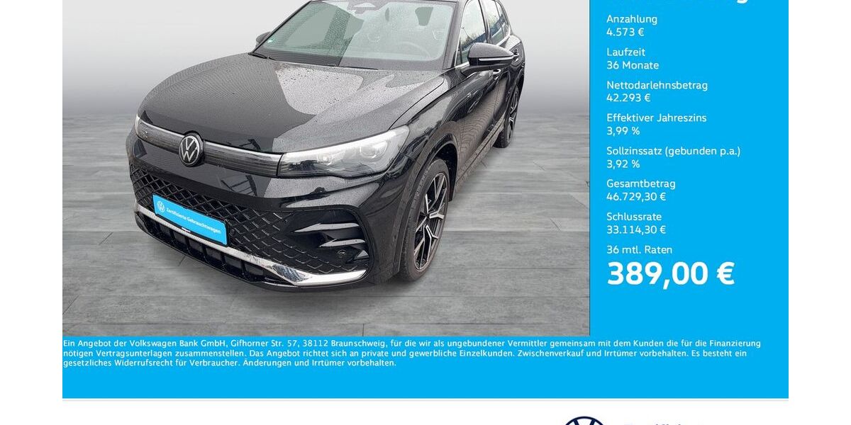 VW Tiguan 8.203 km 46.777 &euro; Bergkamen 59192