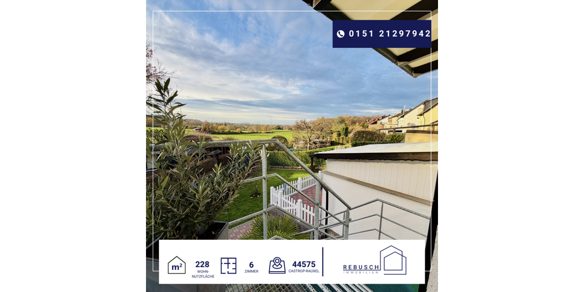 Einfamilienhaus Castrop-Rauxel Rauxel - 6 Zimmer, 224 m&sup2;, 550.000&euro; | Angebot:24530691