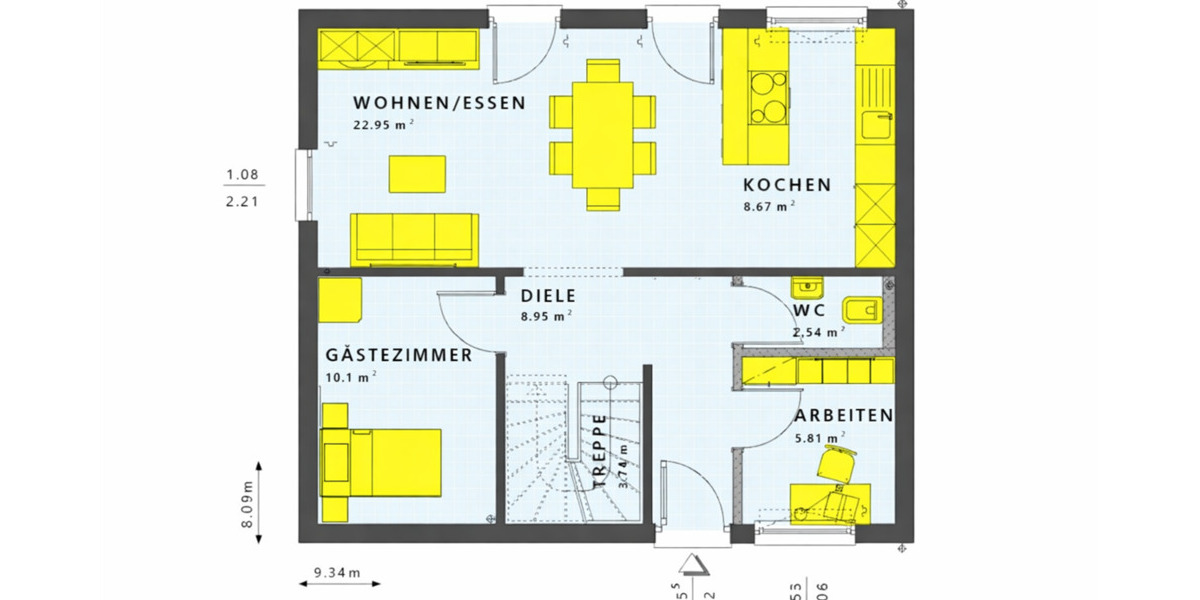 Doppelhaushälfte Altena Evingsen - 4 Zimmer, 125 m&sup2;, 543.557&euro; | Angebot:26189915