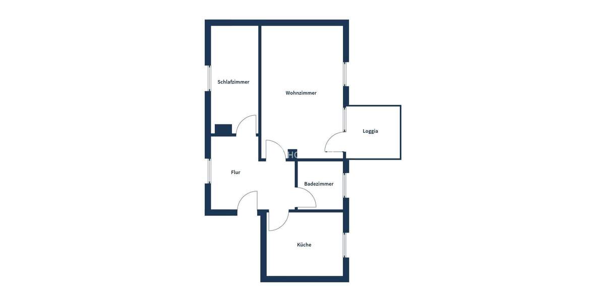 Etagenwohnung Dortmund Löttringhausen - 2 Zimmer, 75 m&sup2;, 198.000&euro; | Angebot:24520420