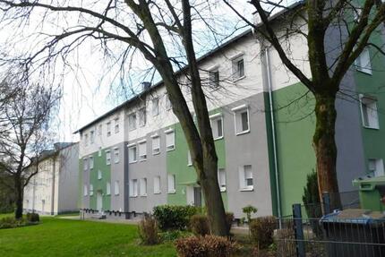 Schöne Erdgeschosswohnung mit Balkon, mit etwas Farbe einzugsbereit! 3 zimmer