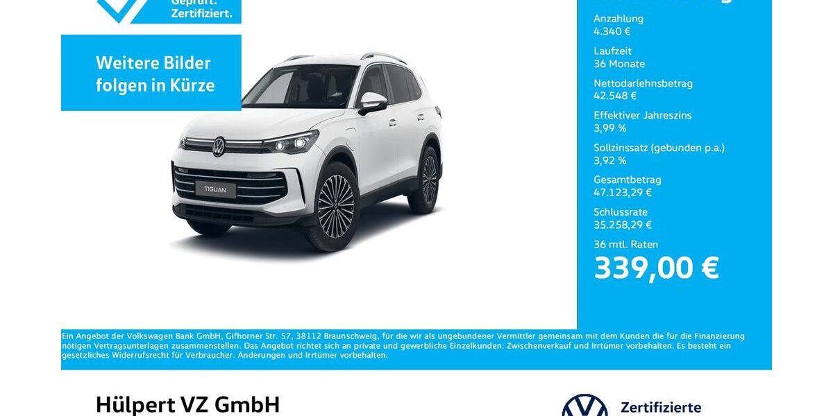 VW Tiguan 15.089 km 45.411 &euro; Unna 59423