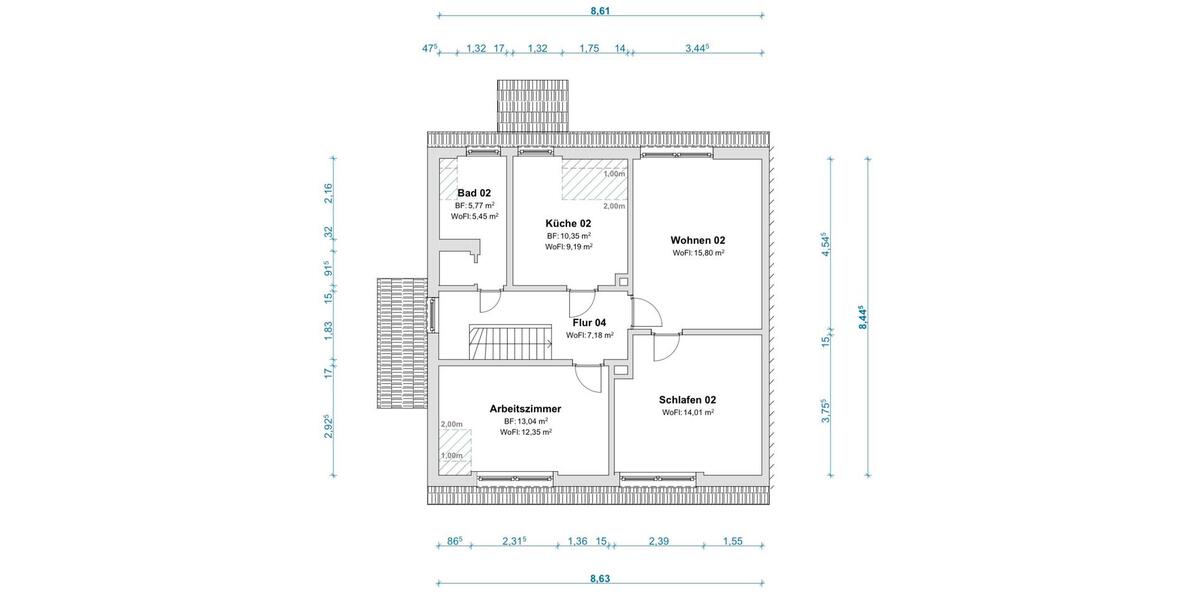 Mehrfamilienhaus, Wohnhaus Recklinghausen Grullbad - 7 Zimmer, 135 m&sup2;, 365.000&euro; | Angebot:24279279