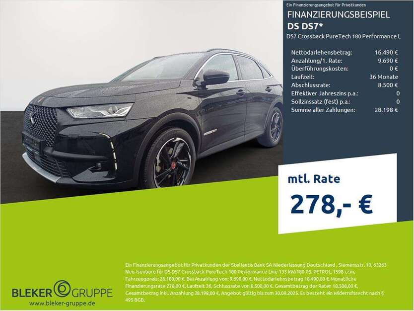 DS Automobiles DS 7 Crossback 28.278 km 26.180 € Dortmund 44263