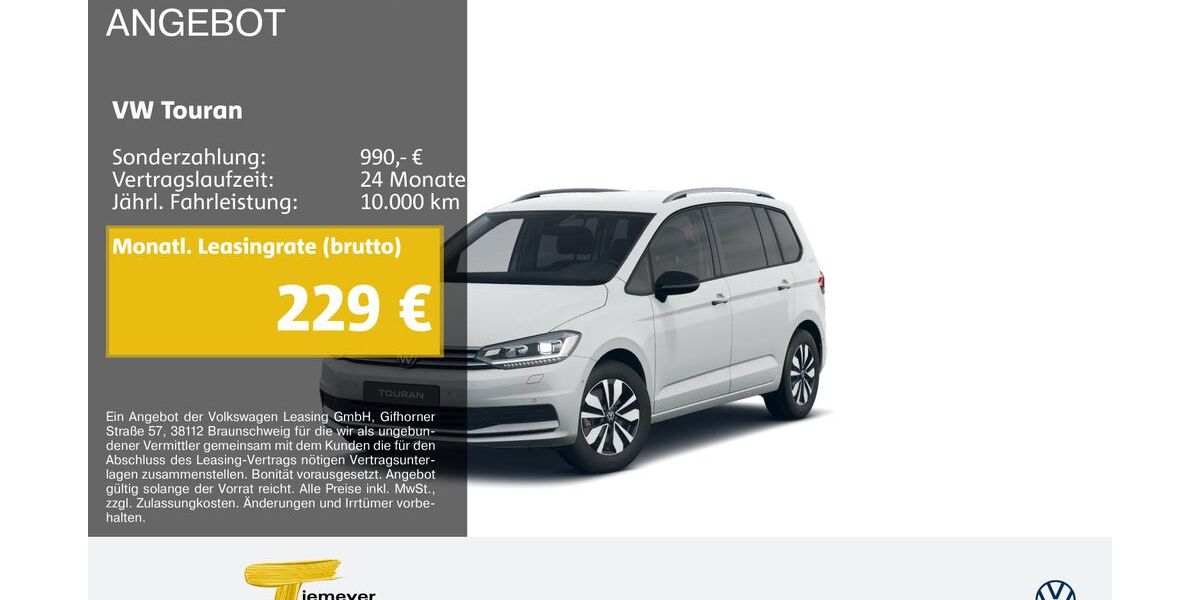 VW Touran 15.925 km 32.920 &euro; Recklinghausen 45663