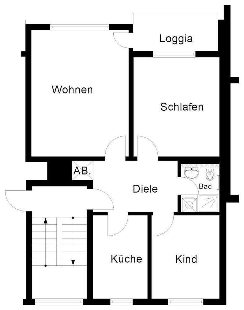 Wohnung zum Mieten in Wuppertal 480 € 68.3 m²