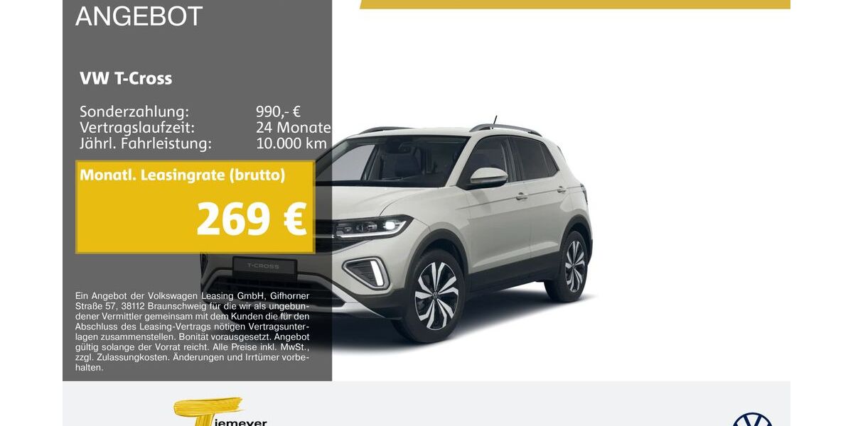 VW T-Cross 9.070 km 24.980 &euro; Herne 44653