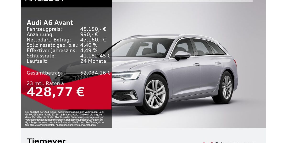 Audi A6 21.383 km 48.150 &euro; Gelsenkirchen 45894