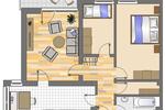 Etagenwohnung Dortmund Scharnhorst - 3.5 Zimmer, 67 m&sup2;, 549&euro; | Angebot:26163750