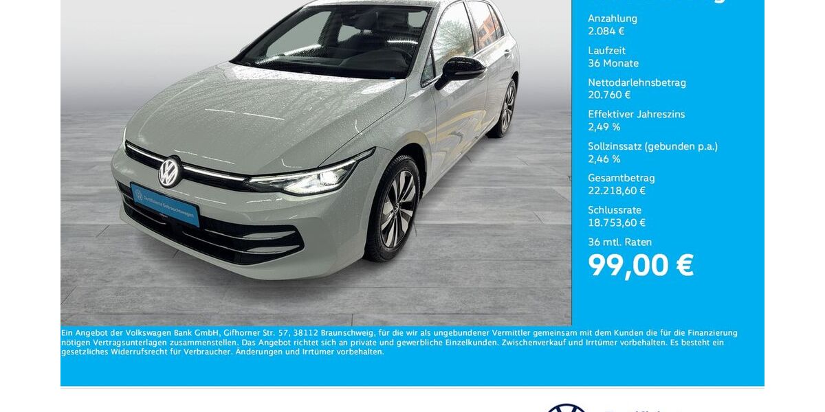 VW Golf 19.887 km 22.788 &euro; Dortmund 44379