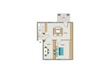 Erdgeschoßwohnung Marl - 2.5 Zimmer, 58 m&sup2;, 470&euro; | Angebot:24695887