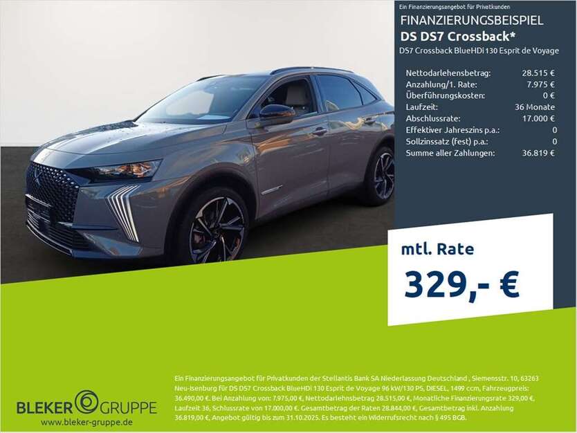 DS Automobiles DS 7 Crossback 19.689 km 31.780 € Dortmund 44263