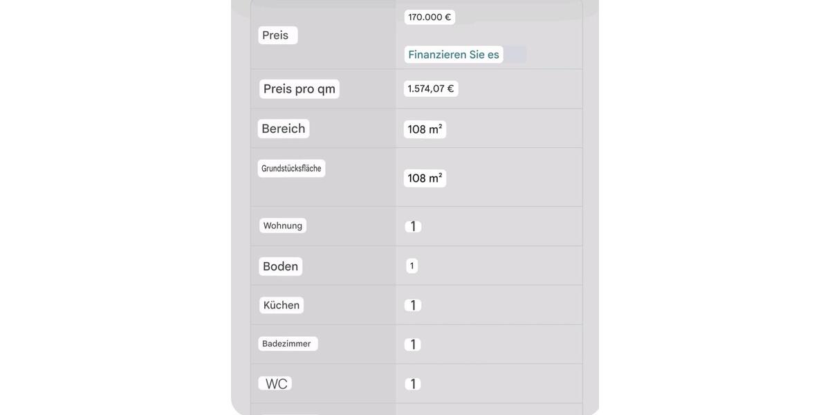 Mehrfamilienhaus, Wohnhaus Menden (Sauerland) Bösperde - 1 Zimmer, 108 m&sup2;, 170.000&euro; | Angebot:24654014