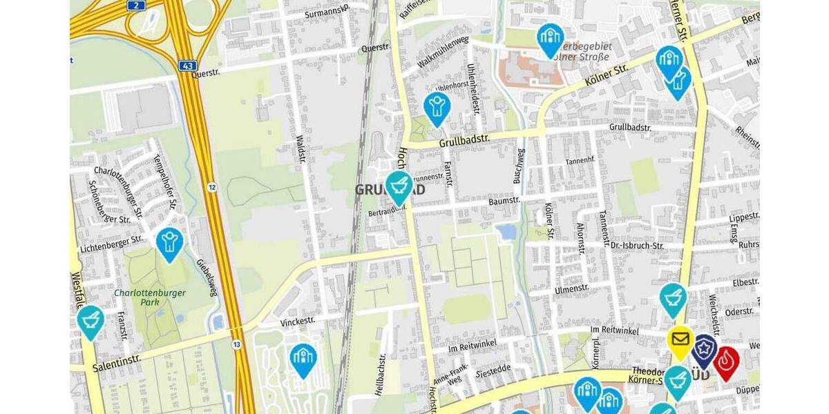 Mehrfamilienhaus, Wohnhaus Recklinghausen / Grullbad Süd - 1 Zimmer, 210 m&sup2;, 299.000&euro; | Angebot:24533326