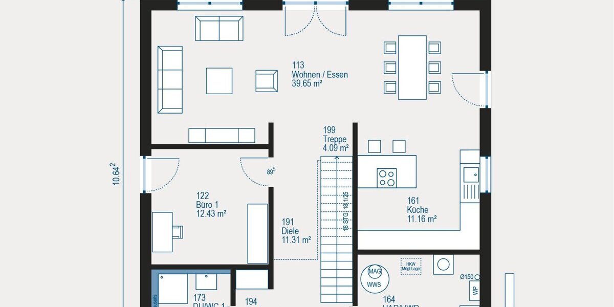 Ihr individuell geplantes Einfamilienhaus in Bönen - Raum für Ihre Wohnträume auf großzügigem Grundstück - Einfamilienhaus Bönen | Angebot:27473581