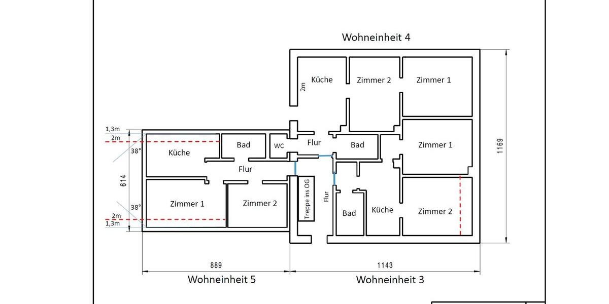 Mehrfamilienhaus, Wohnhaus Dortmund Bövinghausen - 14 Zimmer, 374 m&sup2;, 540.000&euro; | Angebot:27195467