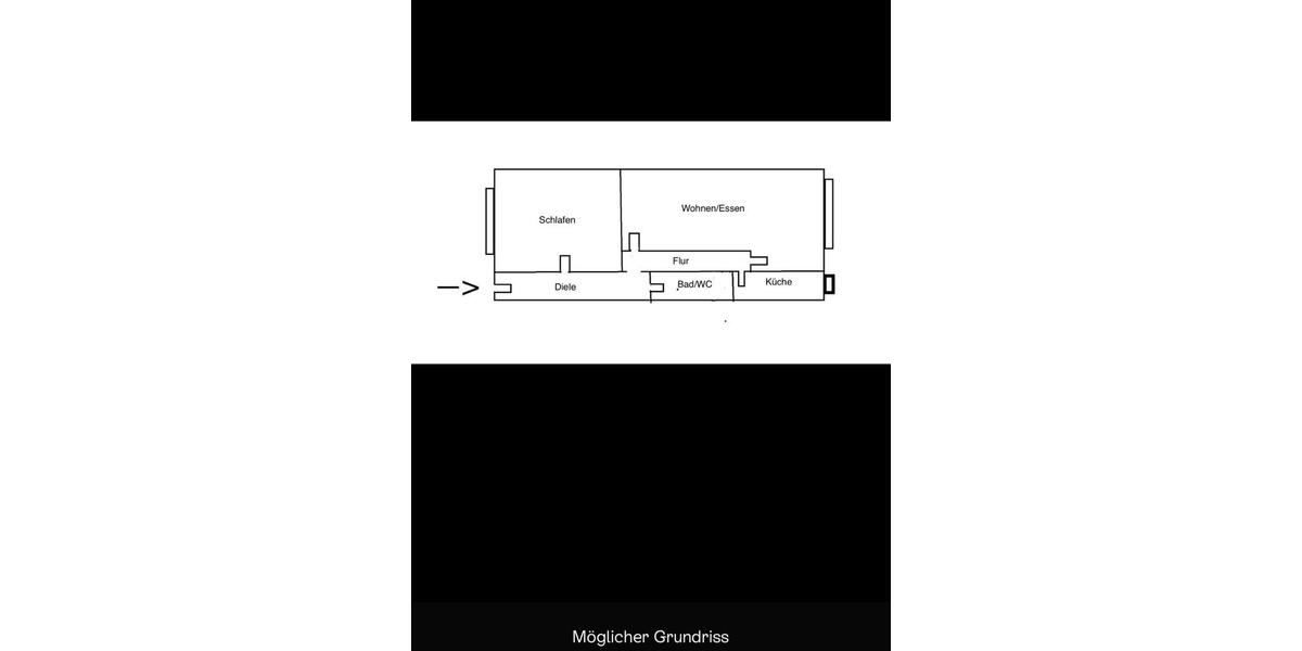 Dachgeschoßwohnung Dortmund Hombruch - 2 Zimmer, 73 m&sup2;, 620&euro; | Angebot:26350501