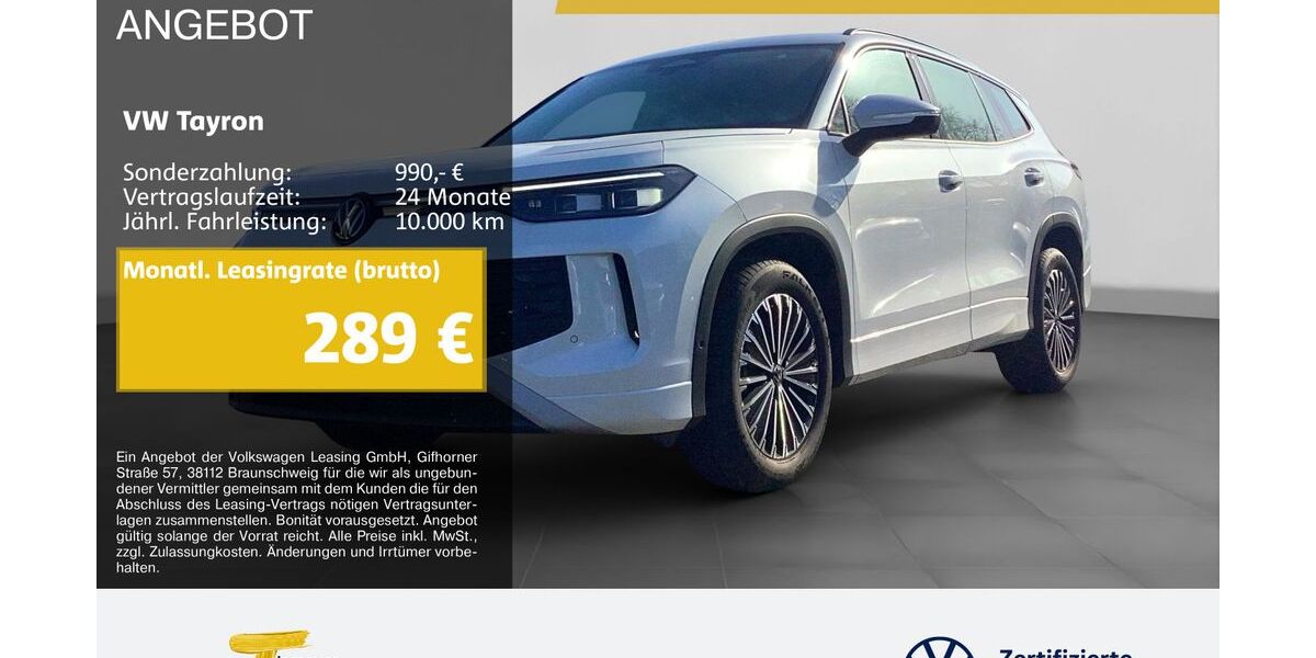 VW Tayron 20.542 km 35.890 &euro; Herne 44653