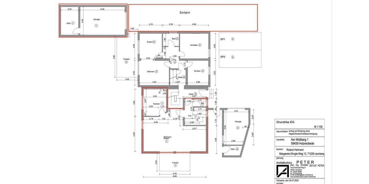 Erdgeschoßwohnung Holzwickede - 4 Zimmer, 126 m&sup2;, 359.000&euro; | Angebot:24350505