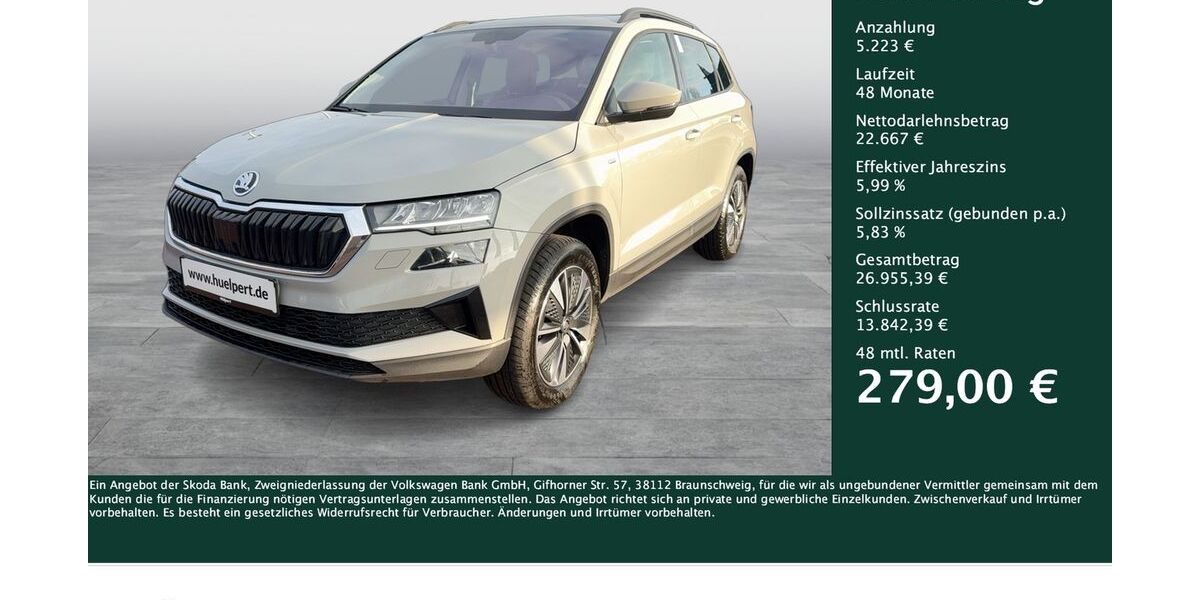 Skoda Karoq 98.463 km 27.890 &euro; Dortmund 44309