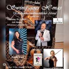 10 Jahre Swing goes X-mas 29.11.2025 JuK (Jugend- und KulturZentrum) Hemer