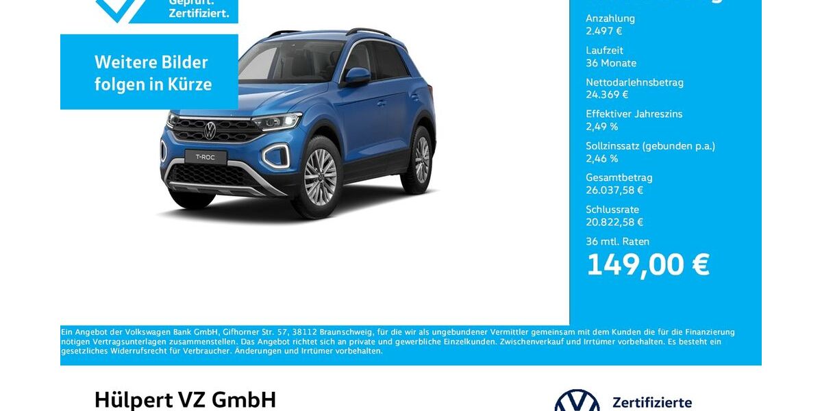 VW T-Roc 7.471 km 26.866 &euro; Unna 59423