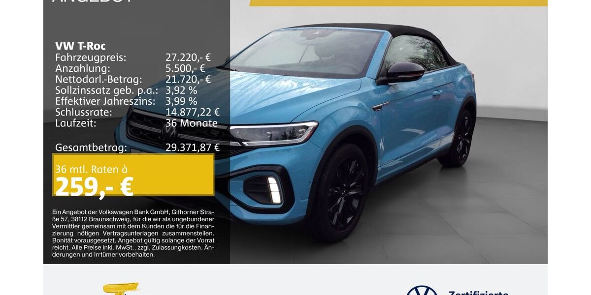 VW T-Roc 90.151 km 25.550 &euro; Gelsenkirchen 45894