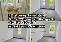2,5-Zimmer-Wohnung in Dortmund Borsigplatz Erstbezug nach Kernsan