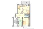 Etagenwohnung Herne Sodingen - 3 Zimmer, 72 m&sup2;, 495&euro; | Angebot:26489504